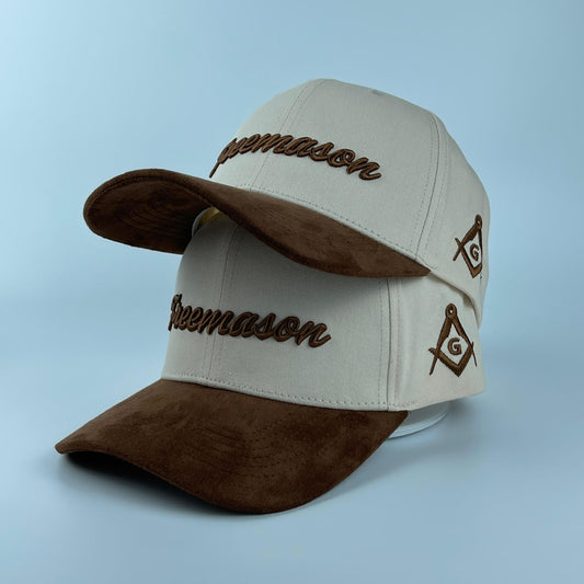 Freemason Suede Cream Script